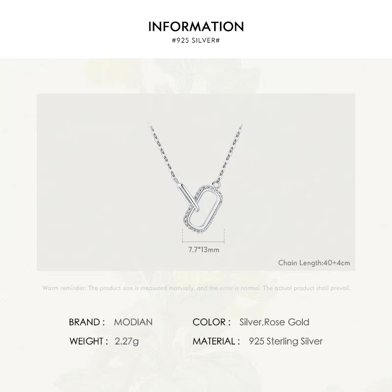 925 Sterling Siber Rose Link Chain Kette