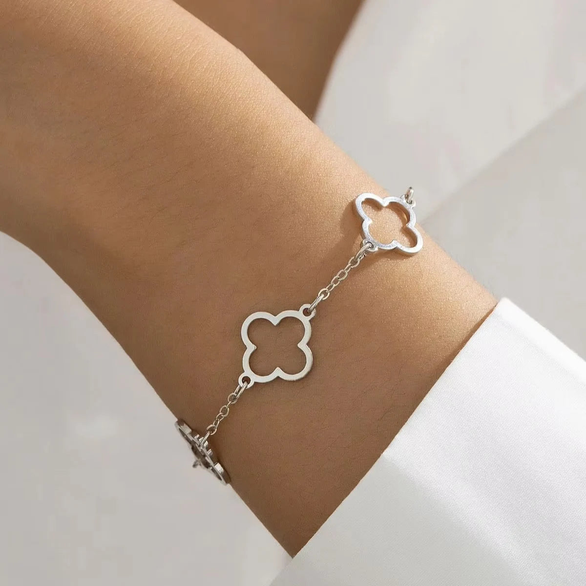 Flower Decor Armband 