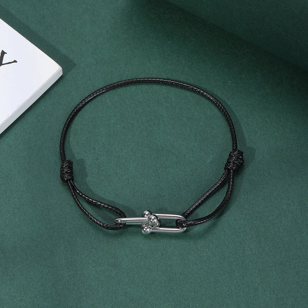 Avessa MEN Braided Buckle Bracelet 