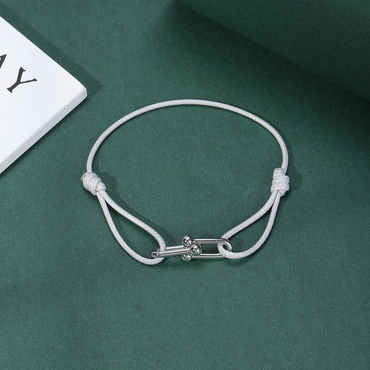 Avessa MEN Braided Buckle Bracelet 