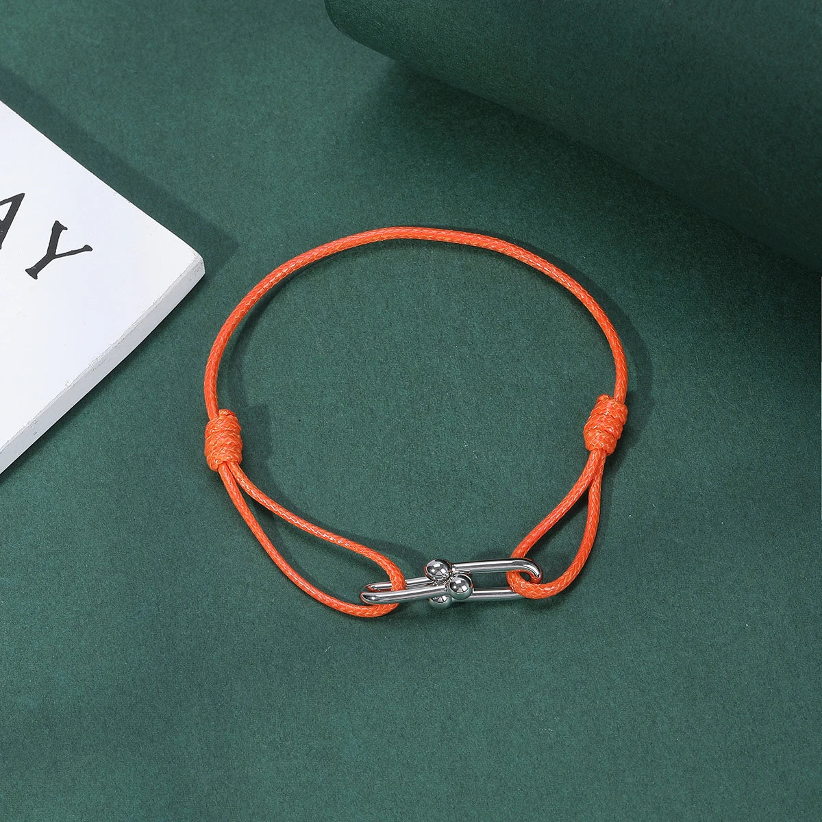 Avessa MEN Braided Buckle Bracelet 
