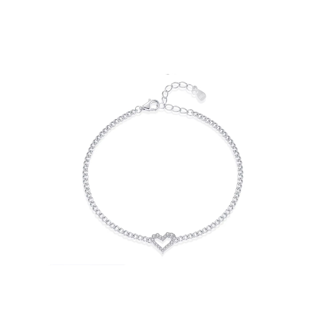 Avessa Moissanite Gold Heart