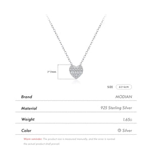 Avessa Sparkling Heart Pendant - 5